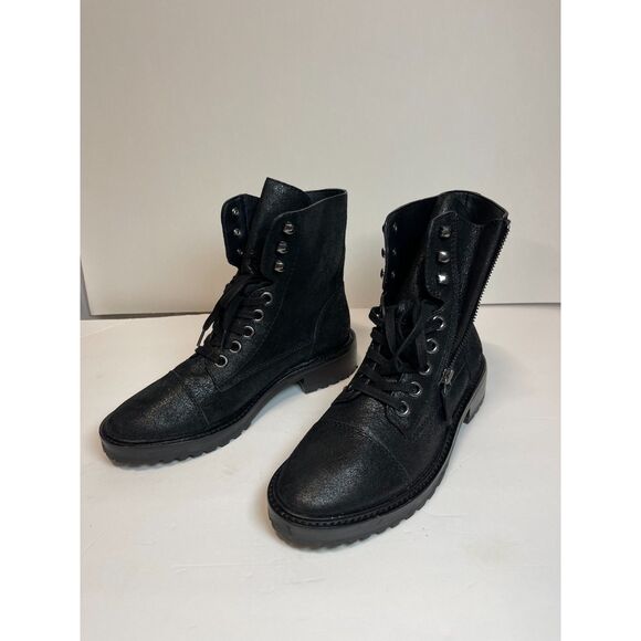 Paige Marline women's Combat Boots, Size 6.5 - Picture 2 of 8